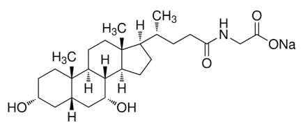 3?,7αDihydroxy-5αcholanoic acid N-(carboxymethyl)amide sodium salt, Glycochenodeoxycholic acid sodium salt, N-(3?,7αDihydroxy-24-oxocholan-24-yl)glycine sodium salt