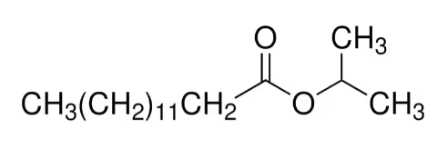 Myristic acid isopropyl ester,  Isopropyl tetradecanoate