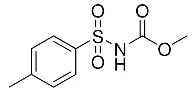 N-(p-toluenesulfonyl)carbamic acid methyl ester, methyl N-(p-tosyl)carbamate