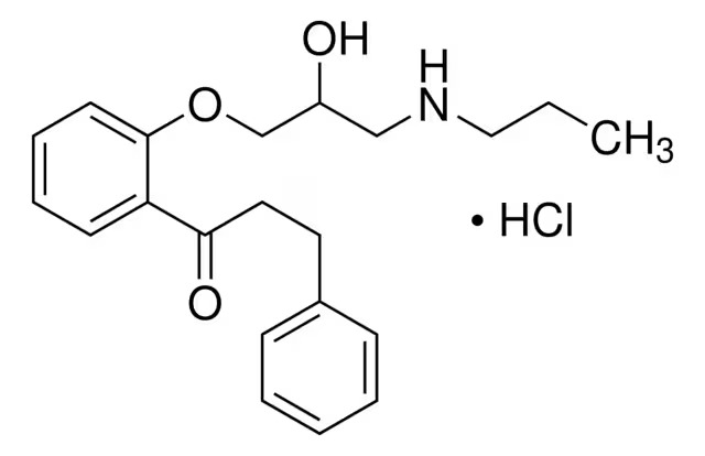 1-[2-(2-Hydroxy-3-(propylamino)propoxy)phenyl]-3-phenyl-1-propanone hydrochloride