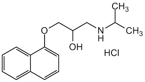 1-(Isopropylamino)-3-(1-naphthyloxy)-2-propanol Hydrochloride