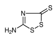 5-Amino-3H-1,2,4-dithiazole-3-thione, Xanthane Hydride