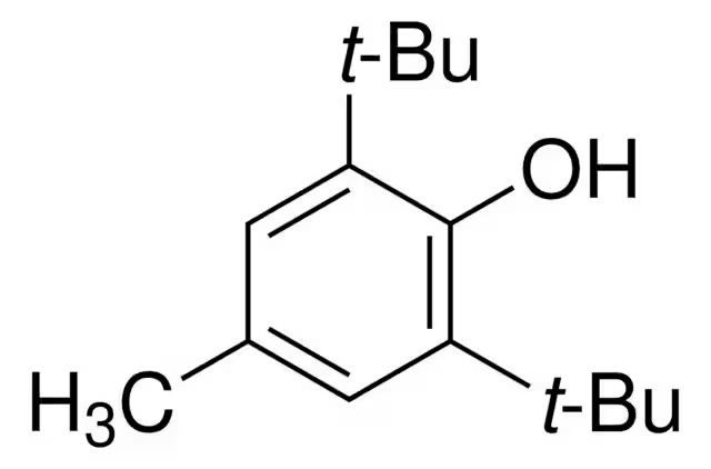 2,6-Di-tert-butyl-4-methylphenol, 2,6-Di-tert-butyl-p-cresol, BHT, Butylated hydroxytoluene, Butylhydroxytoluene, DBPC