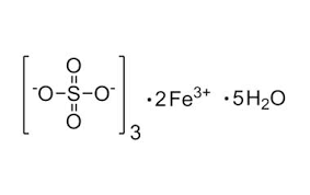 Ferric sulfate pentahydrate