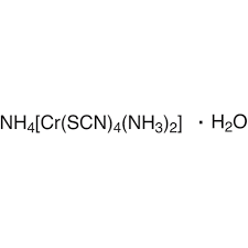 Ammonium reineckate, Ammonium tetrarhodanatodiamminechromate(III), Ammonium tetrathiocyanatodiamminechromate(III), Ammonium tetrathiocyanodiammonochromate