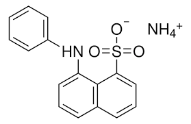 1,8-ANS NH4, ANSA, Ammonium 8-anilino-1-naphthalenesulfonate, N-Phenyl peri acid