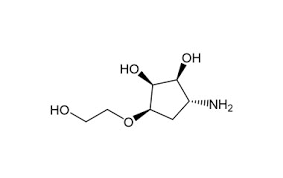(1S,2S,3R,5S)-3-((3-((1R,2S)-2-(3,4-difluorophenyl)cyclopropyl)-5-(propylthio)-3H-[1,2,3]triazolo[4,5-d]pyrimidin-7-yl)amino)-5-(2-hydroxyethoxy)cyclopentane-1,2-diol
