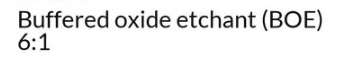 BHF, Buffered HF