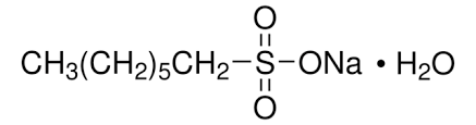 1-Octanesulfonic acid sodium salt monohydrate