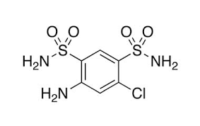 3-Chloroaniline-4,6-disulfonamide, 4-Amino-6-chlorobenzene-1,3-disulfonamide