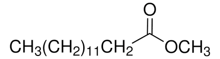 Methyl tetradecanoate, Myristic acid methyl ester
