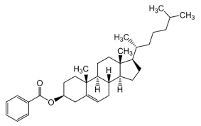 Benzoate Cholesterol, CHOLESTERYL BENZOATE, CHOLESTEROL BENZOATE