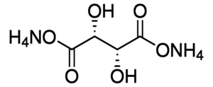 L-(+)-Tartaric acid diammonium salt, Diammonium tartrate