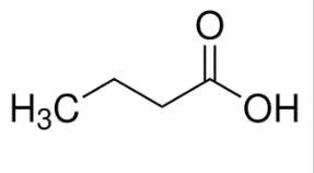 1-Propanecarboxylic acid, Ethylacetic acid, Propylformic acid, n-Butanoic acid, n-Butyric acid