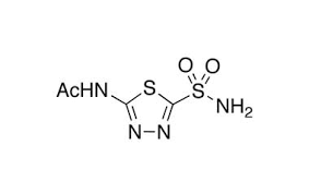 Acetazolamide, 5-Acetamido-1,3,4-thiadiazole-2-sulfonamide, N-(5-Sulfamoyl-1,3,4-thiadiazol-2-yl)acetamide, N-(5-[Aminosulfonyl]-1,3,4-thiadiazol-2-yl)acetamide