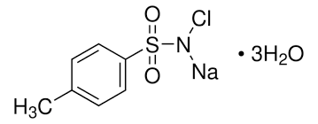 Chloramine T trihydrate, Tosylchloramide sodium, N-Chloro-4-toluenesulfonamide sodium salt, Chlorine bleaching solution
