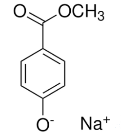 Methylis parahydroxybenzoas natricum, Sodium methyl 4-hydroxybenzoate