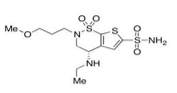 (S)-4-(Ethylamino)-3,4-dihydro-2-(3-methoxypropyl)-2H-thieno[3,2-e] 1,2-thiazine-6-sulfonamide 1,1-Dioxide