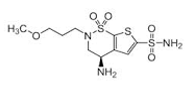 (R)-4-Amino-2-(3-methoxypropyl)-3,4-dihydro-2H-thieno[3,2-e] [1,2]  thiazine-6-sulfonamide1,1-dioxide