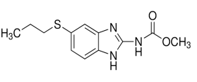 Methyl 5-(propylthio)-2-benzimidazolecarbamate