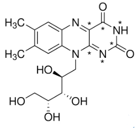 (-)-Riboflavin, Lactoflavin, Vitamin B2, Vitamin G