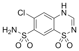 6-Chloro-2H-1,2,4-benzothiadiazine-7-sulfonamide 1,1-dioxide