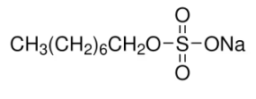 Octyl sodium sulfate, SOS, Sodium capryl sulfate, Octyl sulfate sodium salt