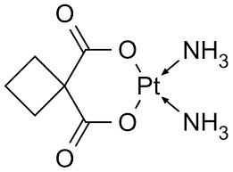 cis-Diamine[1,1-cyclobutanedicarboxylato]platinum(II), JM-8, Paraplatin