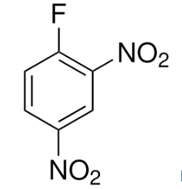 2,4-Dinitro-1-fluorobenzene, DNFB, DNPF, FDNB, Sanger reagent