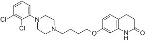 Aripiprazole, 7-{4-[4-(2,3-Dichlorophenyl)-1-piperazinyl]butoxy}-3,4-dihydro-2(1H)-quinolinone