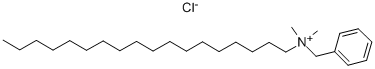 Benzyldimethylstearylammonium chloride, N,N-Dimethyl-N-benzyl-N-octadecylammonium chloride, Stearyldimethylbenzylammonium chloride