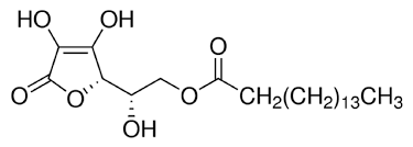 L-Ascorbic acid 6-palmitate, 6-O-Palmitoyl-L-ascorbic acid, L-Ascorbyl palmitate, Ascorbic acid 6-palmitate