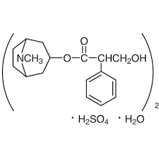 Atropine sulfate salt monohydrate, α(Hydroxymethyl)benzeneacetic acid 8-methyl-8-azabicyclo[3.2.1]oct-3-yl ester, Tropine tropate