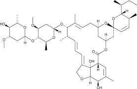 6-(sec-butyl)-15a1',18'-dihydroxy-11'-((5-((5-hydroxy-4-methoxy-6-methyltetrahydro-2H-pyran-2-yl)oxy)-4-methoxy-6-methyltetrahydro-2H-pyran-2-yl)oxy)-5,10',12',19'-tetramethyl-3',4',5,6,8',11',12',15a1',16',17a',18',20a'-dodecahydro-1'H,7'H-spiro[pyran-2,