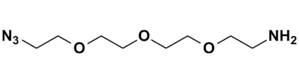 1-Amino-11-azido-3,6,9-trioxaundecane, 2-{2-[2-(2-Azidoethoxy)ethoxy]ethoxy}ethylamine, O-(2-Aminoethyl)-Oα(2-azidoethyl)diethylene glycol