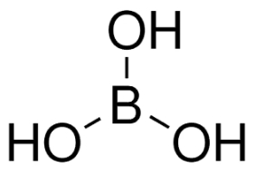 Orthoboric acid, Trihydroxidoboron