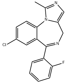 8-Chloro-6-(2-fluorophenyl)-1-methyl-4H-imidazo[1,5-a][1,4]benzodiazepine;Midazolam-d4 maleate solution