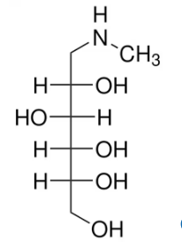 N-Methyl-D-glucamine, 1-Deoxy-1-(methylamino)-D-glucitol, Meglumine