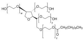 Polyethylene glycol sorbitan monolaurate, Polyoxyethylenesorbitan monolaurate
