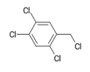 1,2,4-trichloro-5-(chloromethyl)benzene, Benzene, 1,2,4-trichloro-5-(chloromethyl)