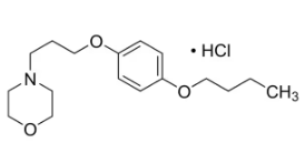 Pramoxine hydrochloride, 4-[3-(4-Butoxyphenoxy)propyl]morpholine hydrochloride