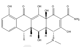 (4R,4aR,5S,5aR,6S,12aS)-4-(Dimethylamino)-3,5,10,12,12a-pentahydroxy-6-methyl-1,11-dioxo-1,4,4a,5,5a,6,11,12a-octahydrotetracene-2-carboxamide.