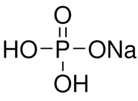 Monosodium dihydrogen orthophosphate, Monosodium phosphate, Sodium dihydrogen phosphate