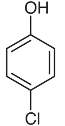 4-Chlorophenol, 4-Chloro-1-hydroxybenzene