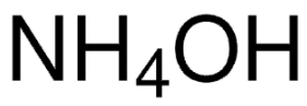 Ammonia aqueous, Ammonia water