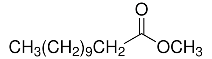 Lauric acid methyl ester, Methyl dodecanoate