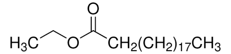 Ethyl eicosanoate, Ethyl ester of eicosanoic acid, Arachidic acid ethyl ester