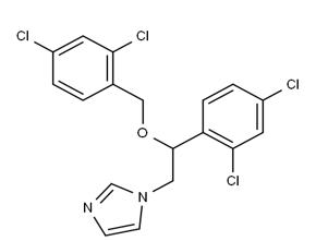 Miconazole, (±)-1-[2-(2,4-Dichlorobenzyloxy)-2-(2,4-dichlorophenyl)ethyl]-1H-imidazole