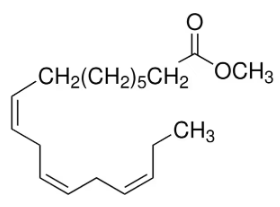 Linolenic acid methyl ester, Methyl cis,cis,cis-9,12,15-octadecatrienoate