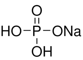 Monosodium dihydrogen orthophosphate, Monosodium phosphate, Sodium dihydrogen phosphate